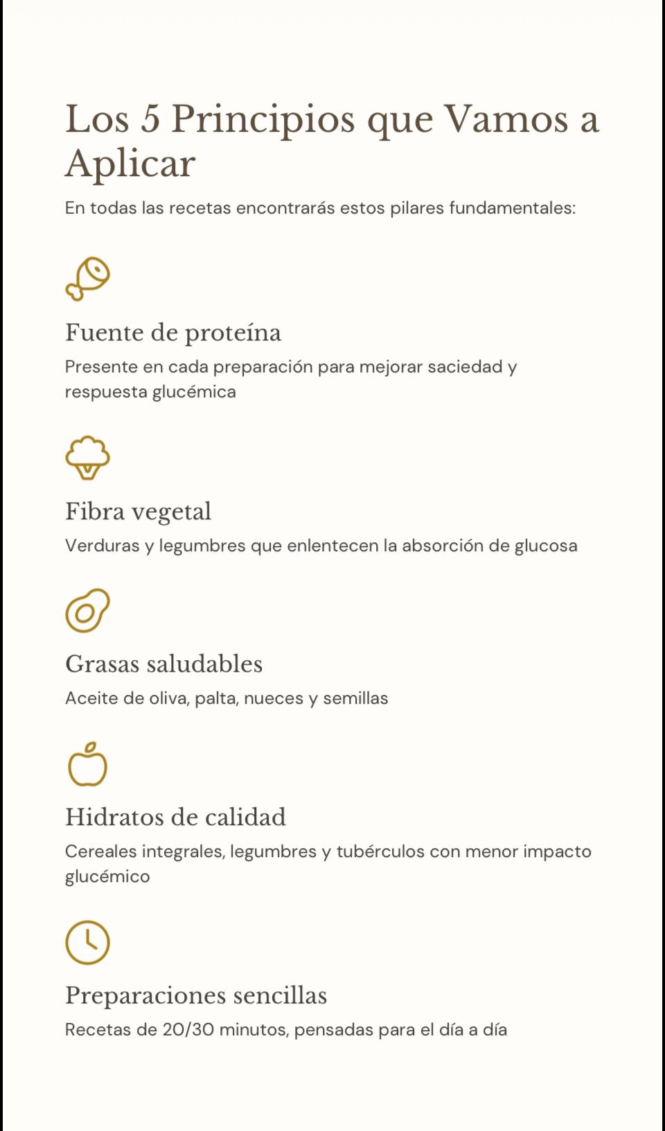 Guía de Platos para Control Metabólico: Diabetes, Obesidad e Hígado Graso