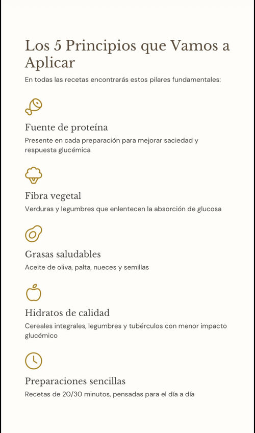 Guía de Platos para Control Metabólico: Diabetes, Obesidad e Hígado Graso